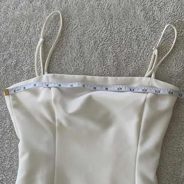 Revolve NBD | White Slit Dress - Image 5