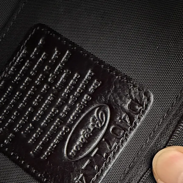 Black Leather Brighton Jagger Purse Silver Heart Details Great Condition Y2K VTG - Image 4
