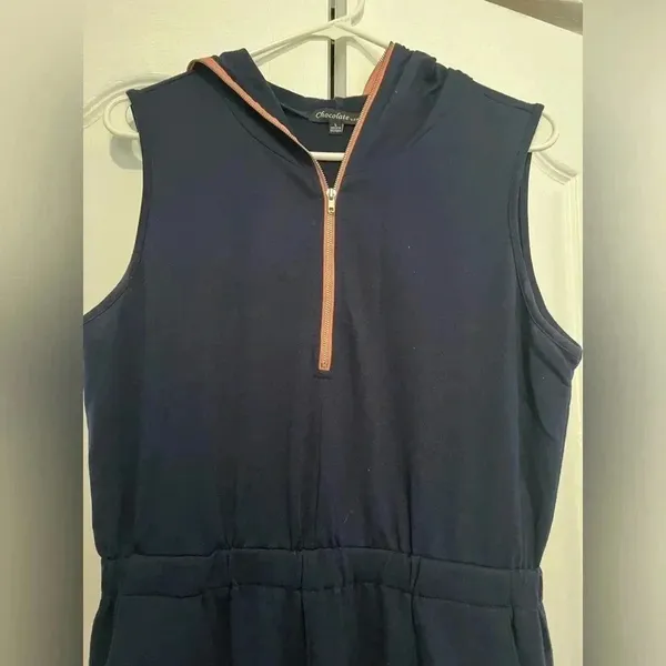 Chocolate USA sleeveless Jumpsuit Size L - Image 3