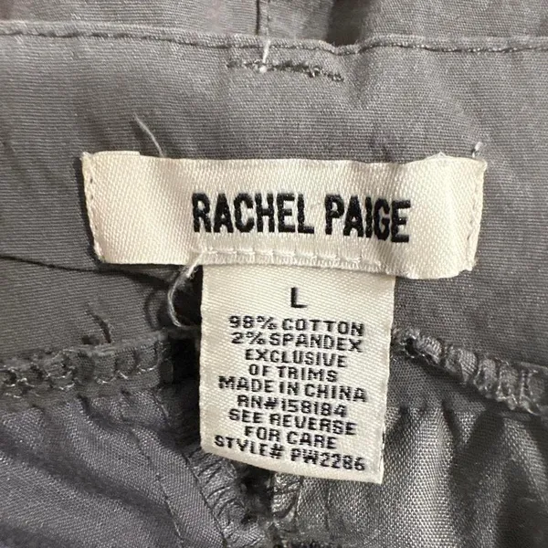 S197. Rachel Paige grey cargo pants Size L - Image 4