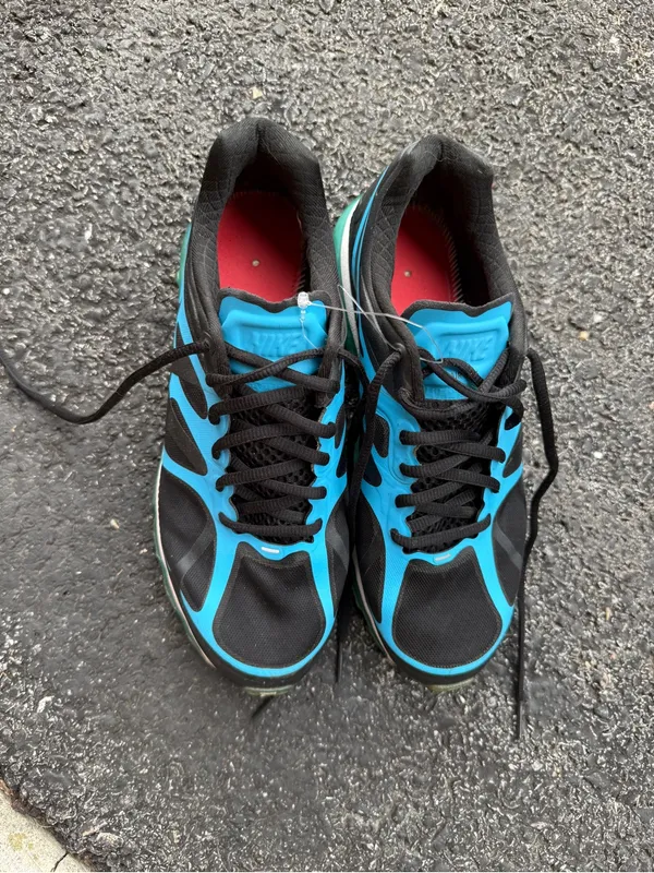Nike Air Max+ 2011 Blue Black Running Shoes Women’s 8.5 - Image 3