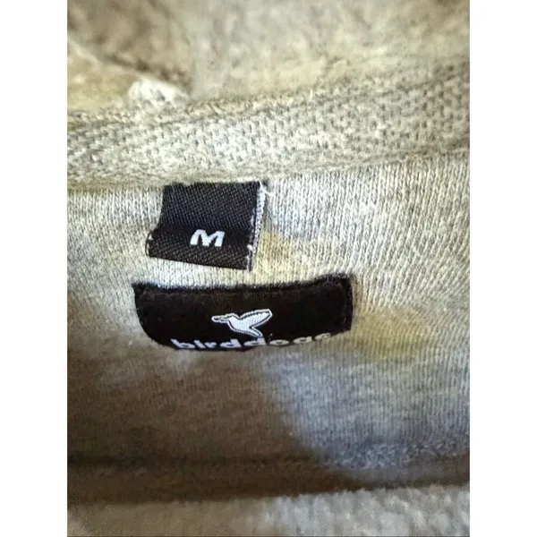 Birddogs Unisex Hoodie Grey Logo Pullover M - Image 7