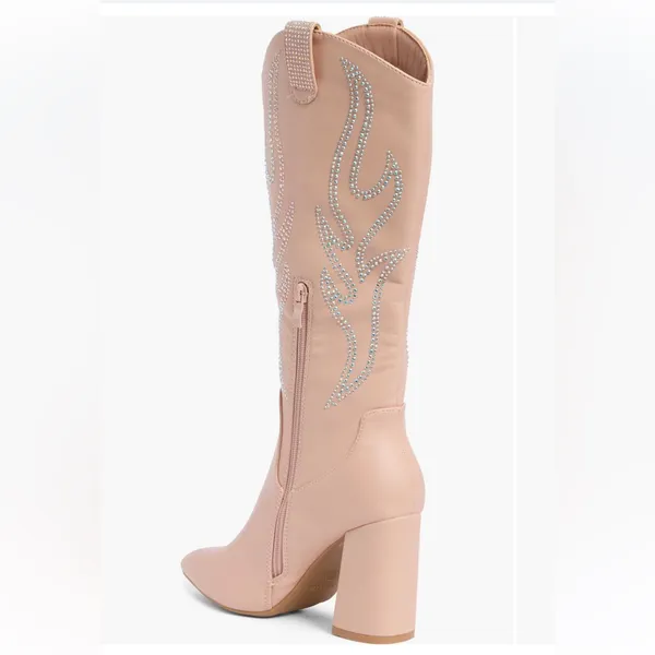 TOP GUY SHOES Imogen Embellished Western Boot (Women) - Image 2