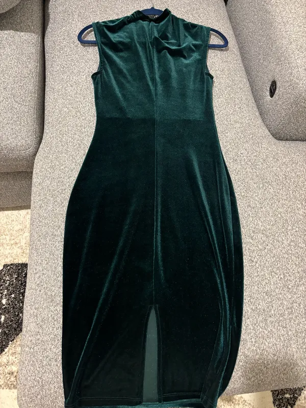 Emerald green dress Size M - Image 2
