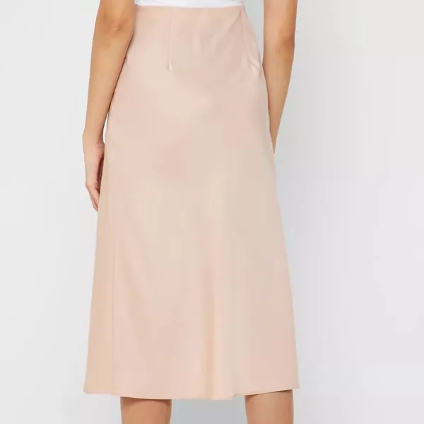 NWT Forever 21 Satin Midi Skirt - Image 3