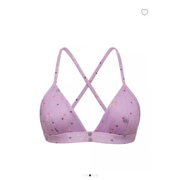 For Love & Lemons | Victoria Secret Pointelle Lavender‎ Bralette & Panty Set XXS - Image 5
