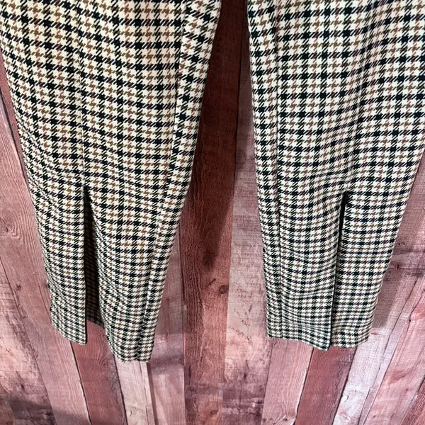 Who What‎ Wear Black And White Houndstooth Print Pull On Pants Size 12 - Image 4