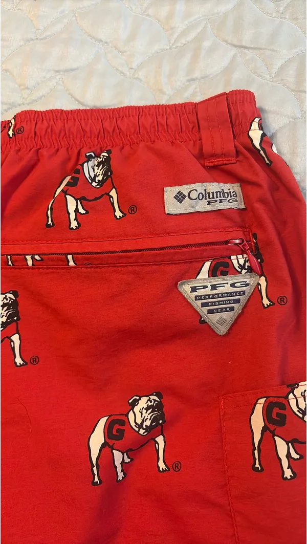 UGA Columbia Men’s Swimsuit - Image 3