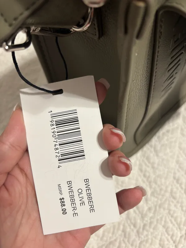Steve Madden Purse Crossbody Olive - Image 4