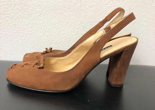 Women’s brown shoes size 8,5 - Image 6