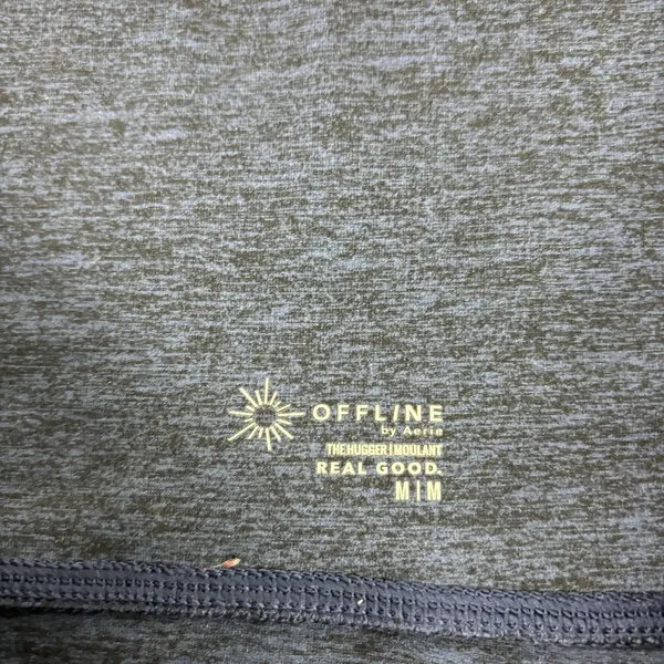 Offline By Aerie Skirt Womens Medium Blue Flecked Athletic Midi Pull‎ On - Image 3
