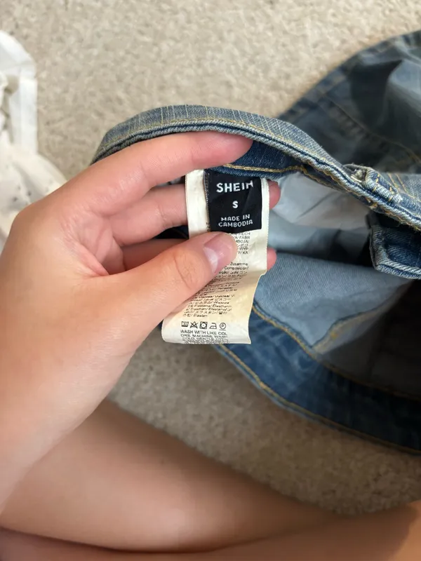 SheIn Denim mini skirt - Image 3