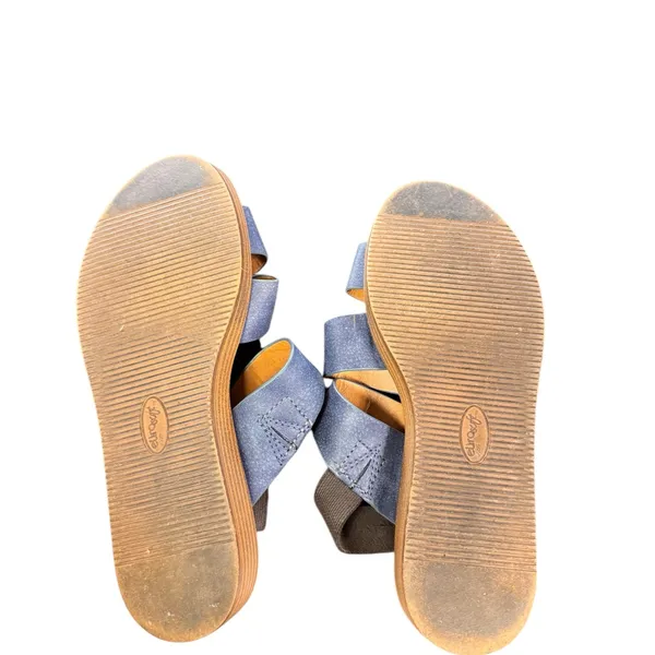 Eurosoft Nadine Blue Comfort Footbed Slingback Modified Sandals Womens Size 8M - Image 8