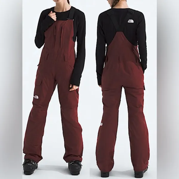 NEW The North Face Freedom Insulated Bib Snow Pants sumac sz XL - Image 2