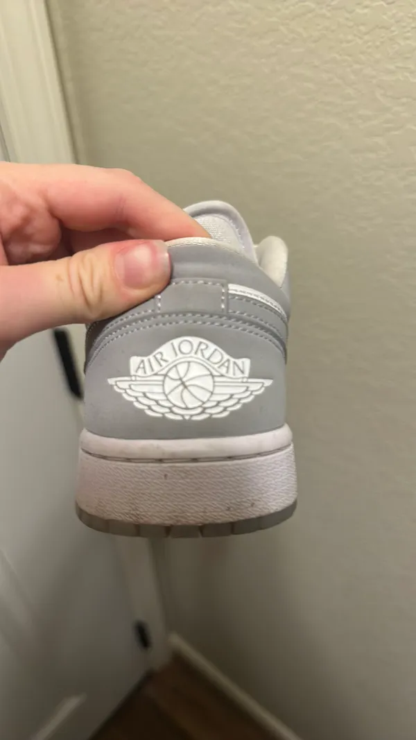 Nike Air Jordan 1 Wolf Gray - Image 7