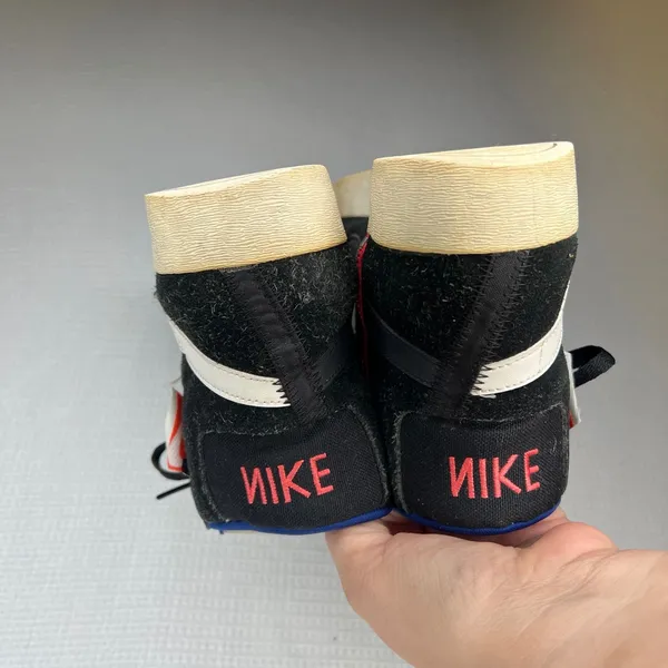 Nike Blazer Mid Rebel Black Summit White Suede High Top BQ4022-005 Womens 11 - Image 6