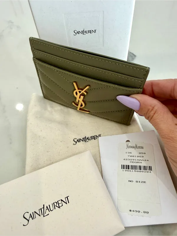 YSL Card Case - Image 7