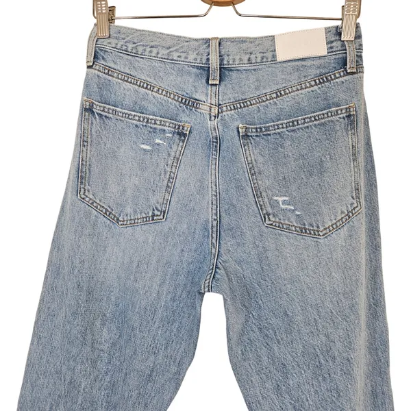 Pistola‎ Charlie High-Rise Classic Straight Distressed Jeans 28 - Image 12