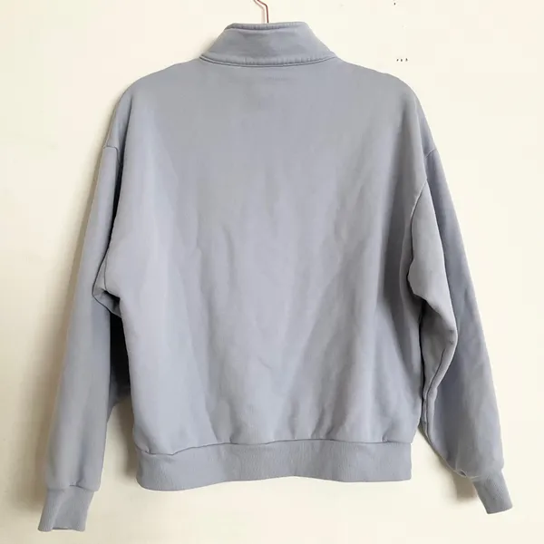 Alo Yoga Accolade 1/4 Zip Pullover Winter Frost S - Image 6