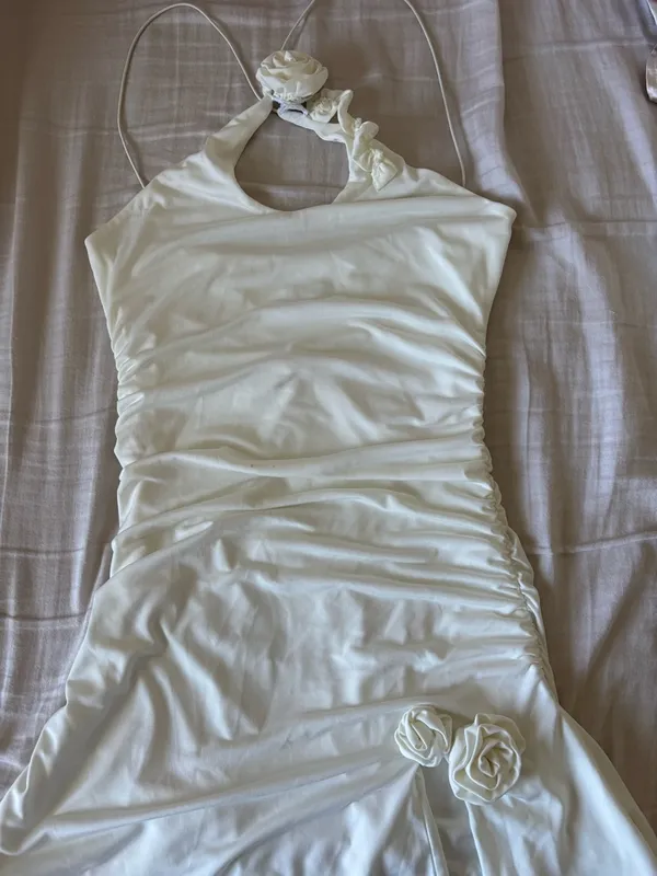 meshki adeline halter neck dress - Image 2