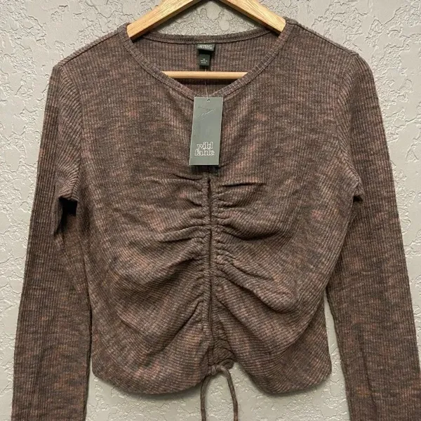 Wild Fable Long Sleeve Cozy Knit Top - Image 5