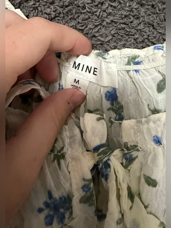 Floral top Size M - Image 4