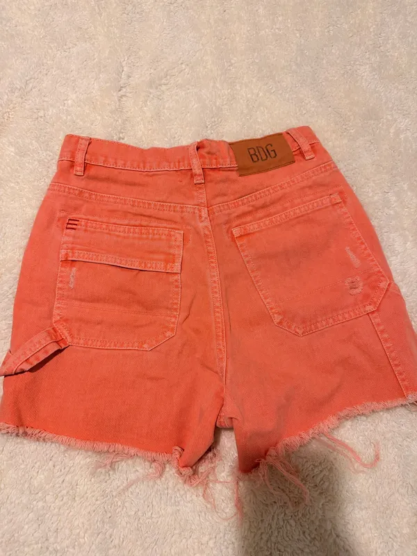 BDG Coral Distressed Cargo Shorts - Image 2
