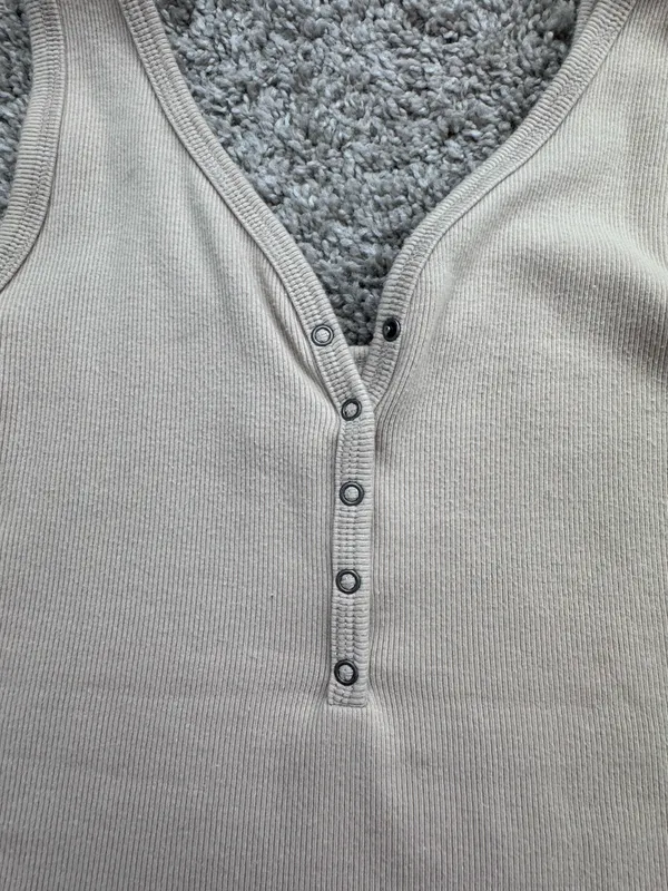 Abercrombie & Fitch Slim-Fit Henley Tank Top - Image 2