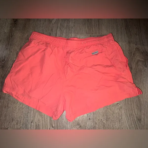 Columbia Bright Orange shorts M/3L women’s - Image 3