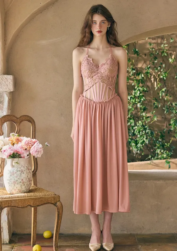 NEW LaceMade *Discontinued* Myrtle Butterfly Corset Dress Size S - Image 4