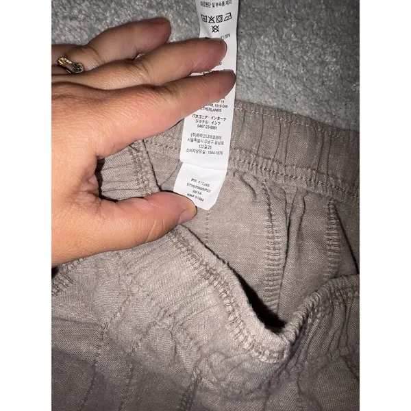 patagonia Island Hemp Shorts large brown Hemp Organic Cotton - Image 6