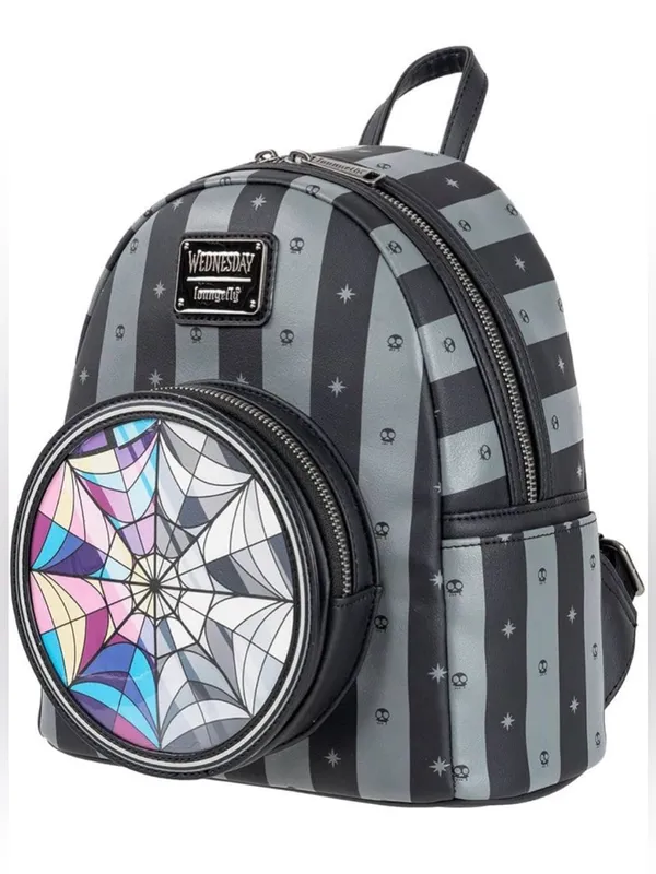 Loungefly Wednesday Nevermore Backpack - Image 2