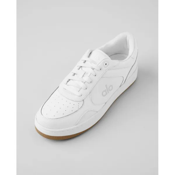 Alo Recovery Mode Sneakers Natural White Gum Tan Sporty Sports Athletic Shoes - Image 3