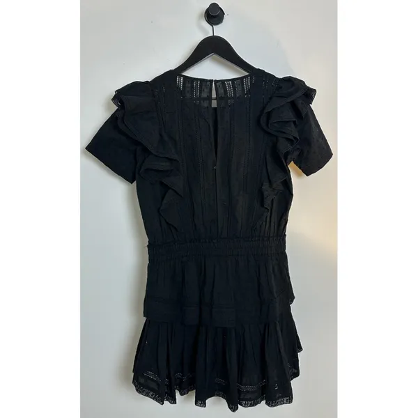 LOVESHACKFANCY Natasha Dress in Black Size X-Small - Image 8