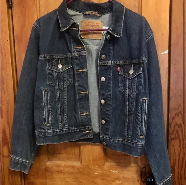 Levi Strauss vintage denim jacket - Image 3