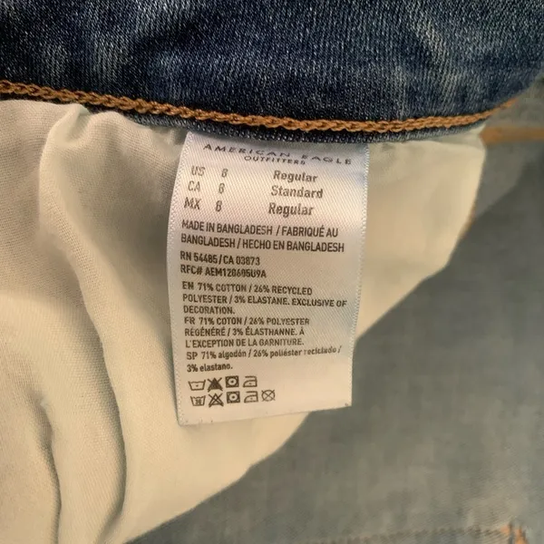 American eagle Classic Blue Women's Jeans - Image 7