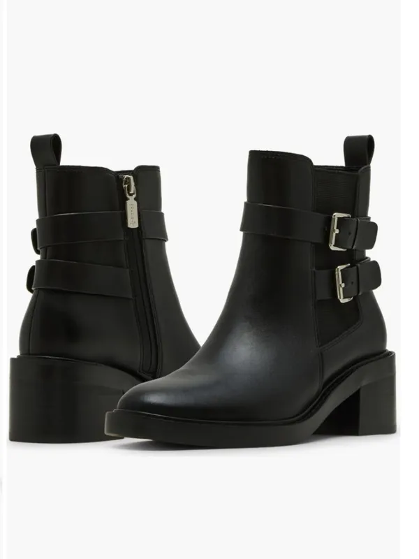 NEW $180 Blondo Lanessa Waterproof Bootie 7.5 M, BLACK LEATHER - Image 2