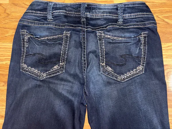 Silver Jeans Co Suki Slim Boot Women’s Size 31x35 Tall Dark Wash Embroidered - Image 16