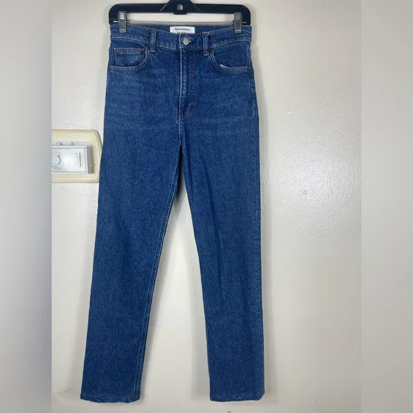 Reformation Lisa High Rise Straight Leg Jeans size 26 - Image 2