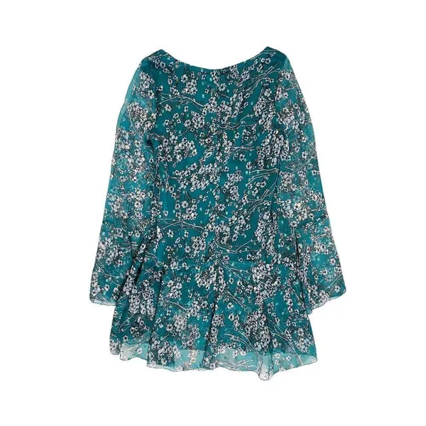 House‎ of Harlow 1960 x REVOLVE Vaida Mini Dress in Teal Floral Multi - Image 7