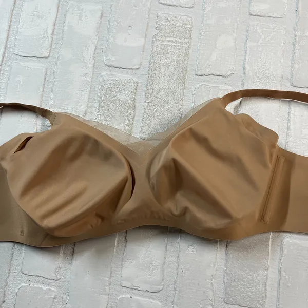 HONEYLOVE Crossover V-Neck Bra Medium 36 B C Wireless Comfort Padded Mesh Trim M - Image 11