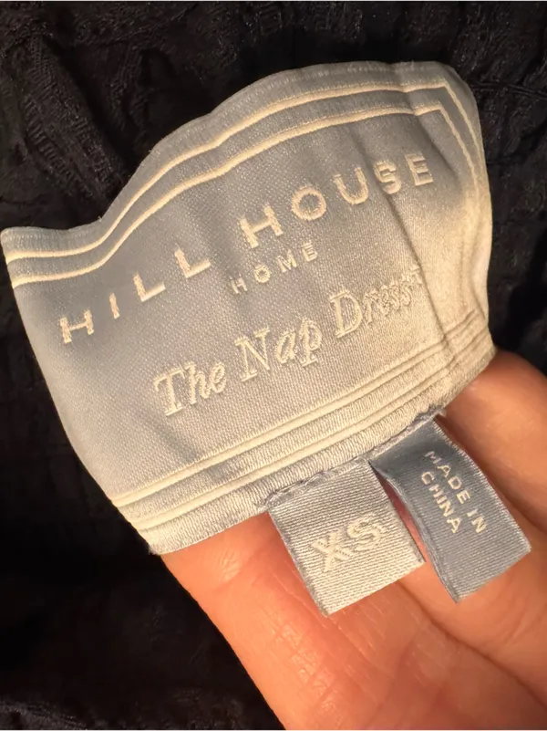 HILL HOUSE Ellie Nap Dress -‎ Navy Brocade - Image 7