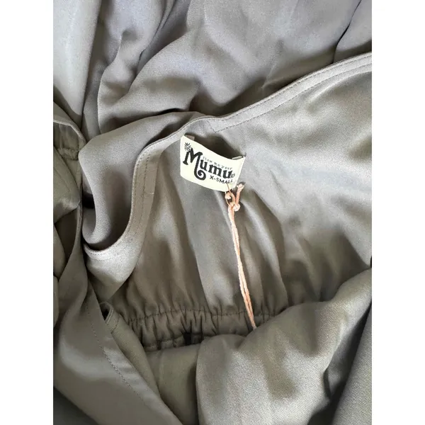 Show Me Your Mumu Chiffon Formal Maxi Gray Size XS NEW - Image 5
