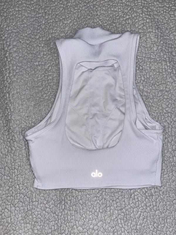 Alo Yoga Ribbed Dynamite Crop Tank - Image 6