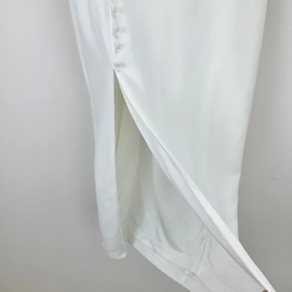 Lulus Loving the Feeling White Strapless Bodycon Midi Dress Cocktail XS NWT - Image 9