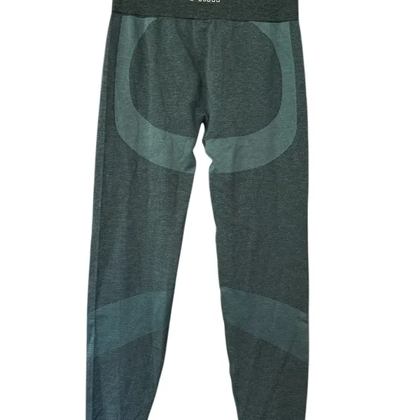 PINK By Victoria’s Secret Seamless Leggings Yoga Pants Women's Medium Green - Image 2