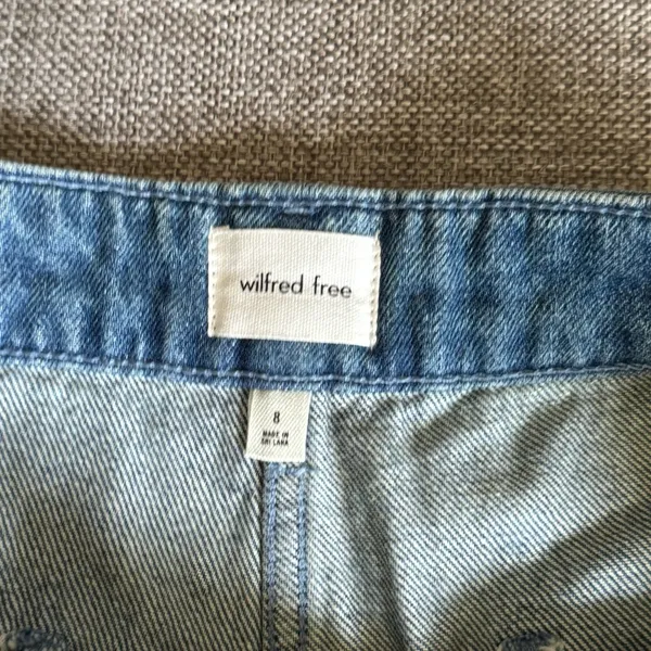 Aritza Wilfred Free Adrift Ocean Medium Blue Women Jeans Sz 8 - Image 9