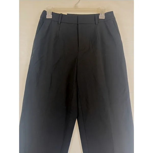 A New Day Womens High Rise Ankle Pants Black Size 4R Slightly Fitted Stretch - Image 10