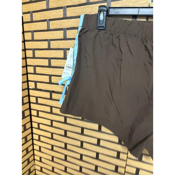 No‎ Boundaries Brown And Blue Bow Track Shorts Size XL - Image 4