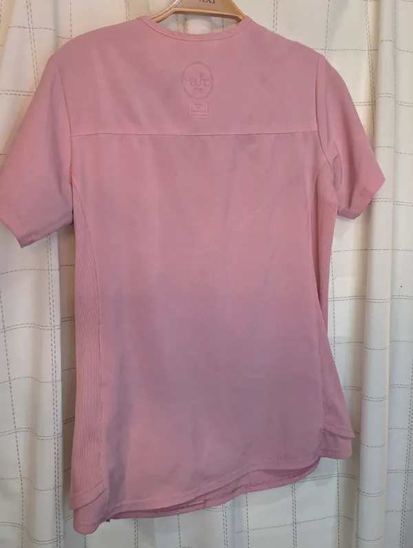 Crush Scrub Top Pink - Image 6